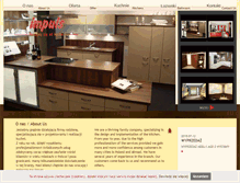 Tablet Screenshot of kuchnieimpuls.pl